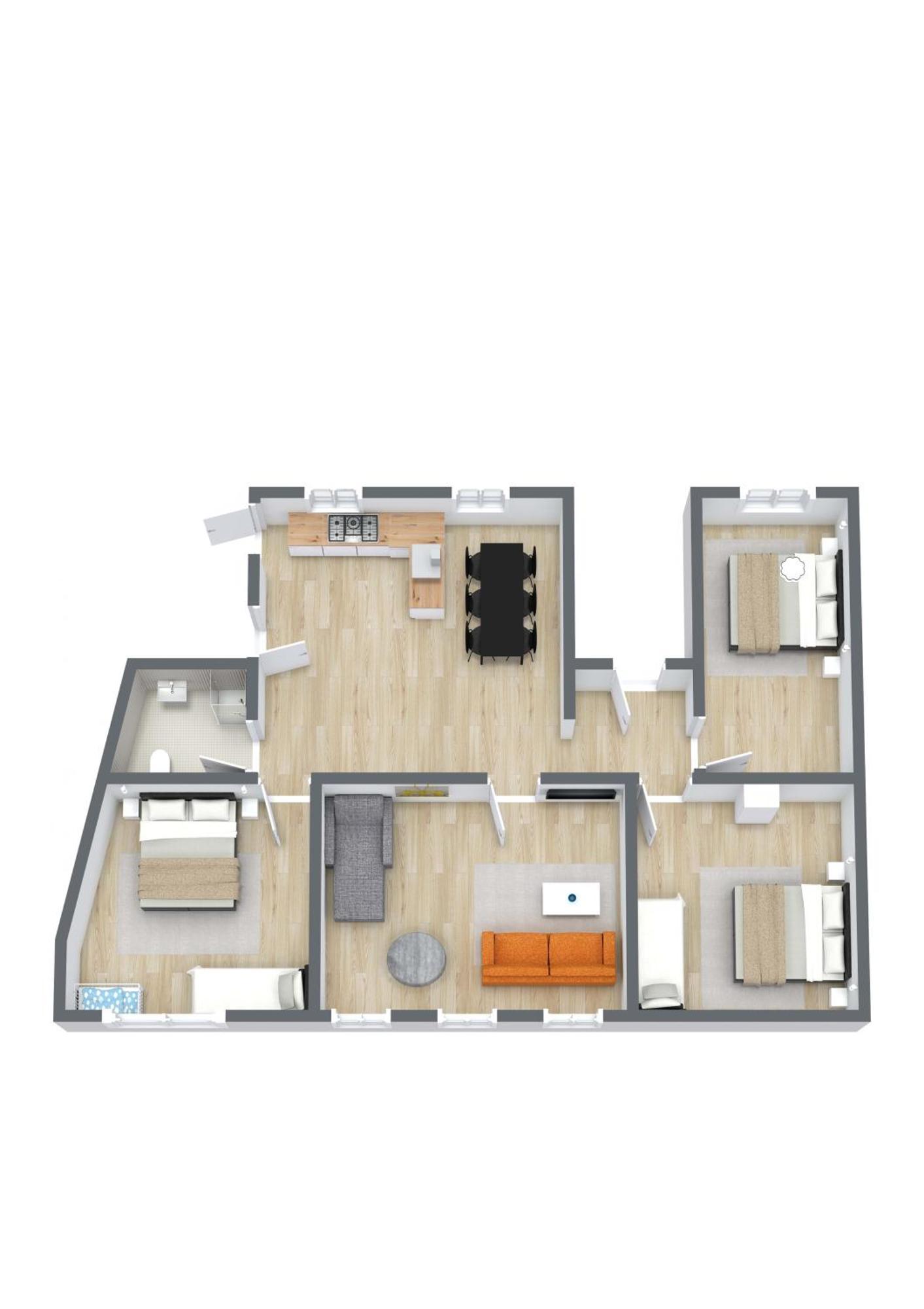 Large Apartment In Central Copenhagen By Tivoli Gardens Phòng bức ảnh